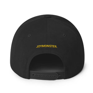 JoyMonster Snapback hat with logo & name on back