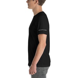 Short-Sleeve Unisex T-Shirt with side and back logo