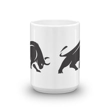 Load image into Gallery viewer, RELENTLESS Bull White Glossy Mug