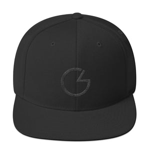 CheddrSuite Black on Black Snapback Hat